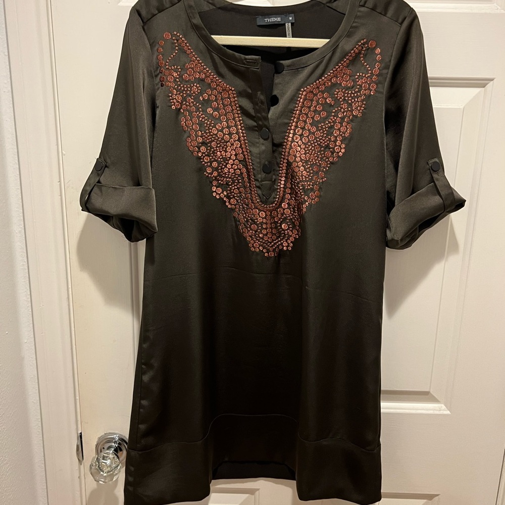 Great fall mini dress!